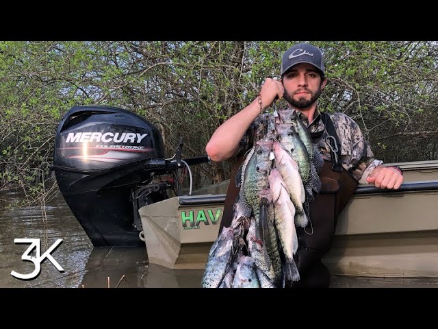 CRAPPIE FISHING with a CLASSIC BAIT 