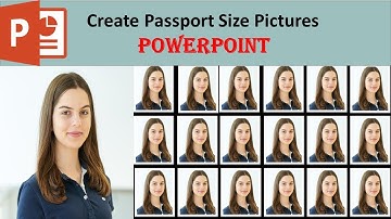 Create a Passport Size Pictures in Ms PowerPoint | Very Easy