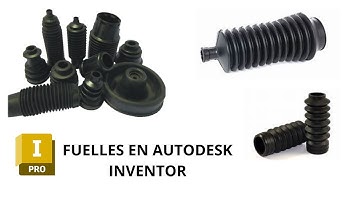 ¿Cómo hacer un resorte (FUELLE) en Autodesk Inventor 2024?. Tutorial de Inventor para principiantes.