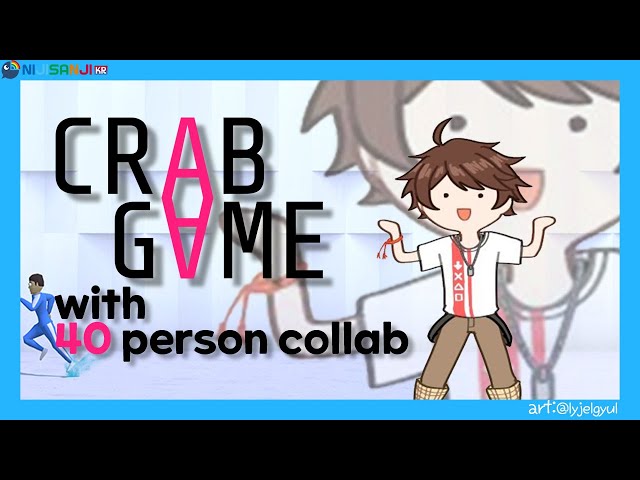 🌊【Crab Game】  #가보자고  Solo practice ▶ Collab with 40 People 【KR/JP/EN】のサムネイル