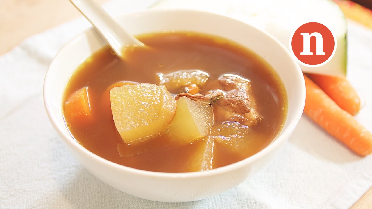 Winter Melon Soup | Bone Broth Soup [Nyonya Cooking]