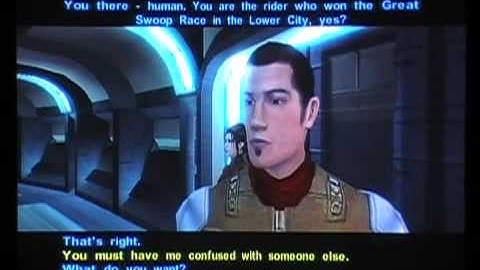 KOTOR Walkthrough - 11 - Finding a Way Off Taris