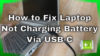 how to fix laptop not charging battery via usb-c - hp elitebook 830/840/850 g5/g6/g7 common solution