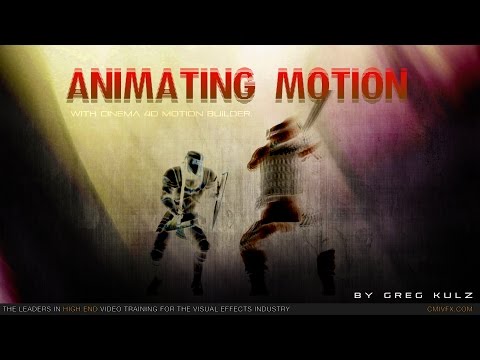 cmiVFX Present Animating Motion with Cinema4D and MotionBuilder by Greg Kulz