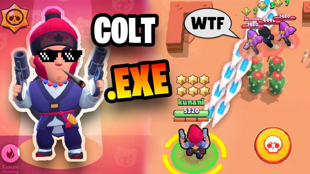 God Mode Colt Brawl Stars Funny Moments Fails Glitches Youtube - youtube brawl stars funny moments brok vs colt