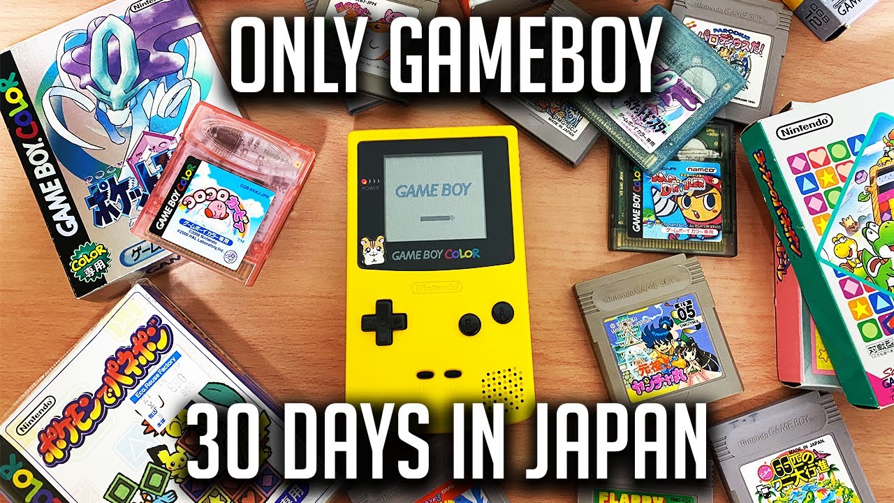 I Only Played Gameboy for One Month in Japan - [SuperSamBams]