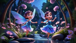 Two Giggly Fairies Flutter By | Magical Nursery Rhyme for Kids | Nursery Rhymes and Learning