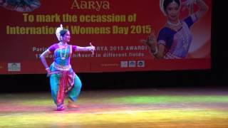 Aarya 2015 - Odissi Dance 2 by Sujata Mohapatra