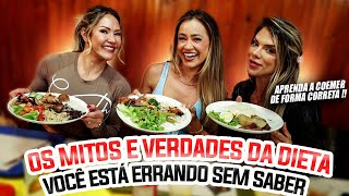 OS MITOS E VERDADES DA DIETA - VOCÊ ESTÁ ERRANDO SEM SABER !!!