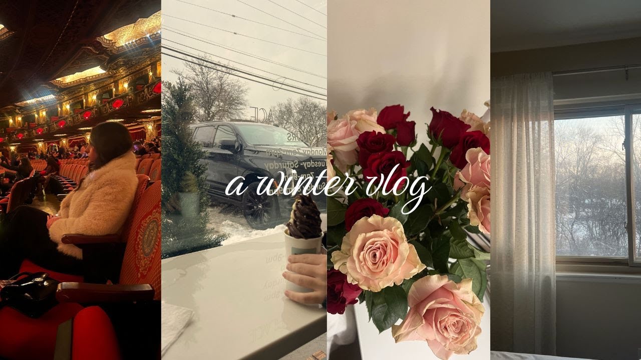 a winter vlog. the nutcracker, uni & quiet days