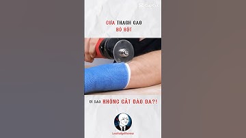 CƯA THẠCH CAO BÓ BỘT, VÌ SAO KHÔNG CẮT VÀO DA #lowbudgetreview31102#shots