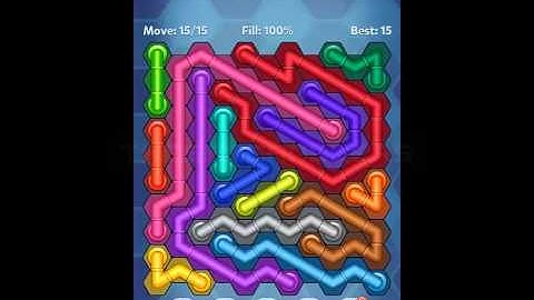 Pipe Lines Hexa - Master 2 Level 91-100 Solution