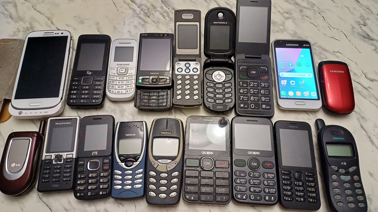 Купил 15 кг редких ретро телефонов из скупок Москвы и Московской области. Новый формат видео 👍