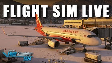 🔴 Home-built Airbus A320 Simulator LIVE 🎅