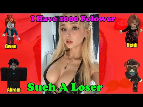 🎃TEXT TO SPEECH🎃 Can't Make A Noob Pass Me Just On Folower ❤️ Roblox Sweet Stories