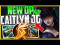 CAITLYN JUNGLE PENTAKILL BUILD FOR CARRYING LOW ELO - League of Legends