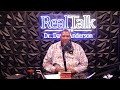 Open Phone in Friday | Real Talk with Dr. David Anderson