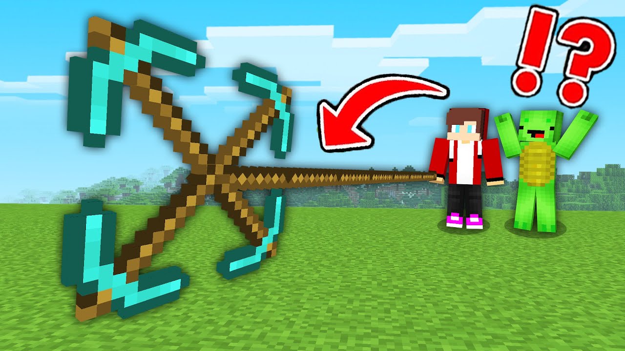 Майки и Джей-Джей выживают с предметами OP в Minecraft Challenge (Maizen Mizen Mazien)