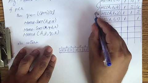Merge Sort and Divide and Conquer in Urdu/Hindi Part7
