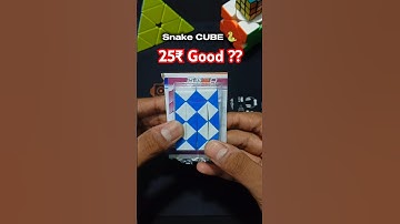 Unbox Snake CUBE 🐍 • #shorts #rubikscube