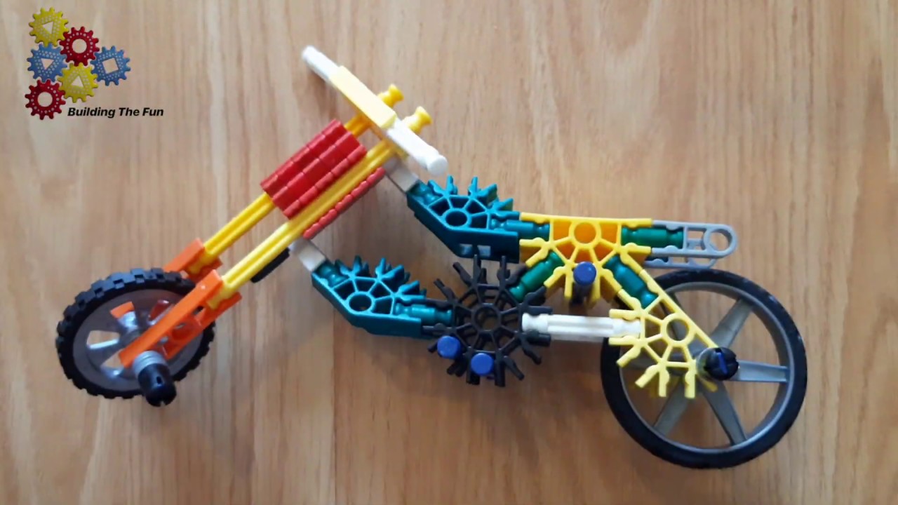 K'NEX Motorcycle model 1 YouTube