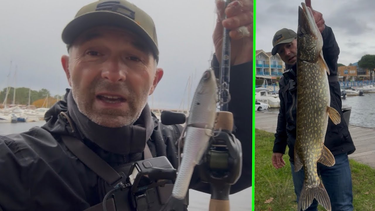 Ce leurre MAGIQUE a provoqué une ATTAQUE d’un gros BROCHET sous le bateau #peche