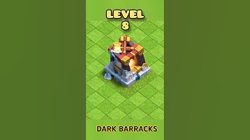 upgrade dark barracks level 1- max#clashofclans #upgrade