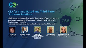 Promo on Computer Software Assurance (CSA) for Cloud-Based and Third-Party Software Solutions
