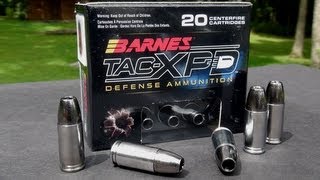 AMMO REVIEW:  Barnes 9mm 115 gr TAC-XPD Copper Hollowpoint