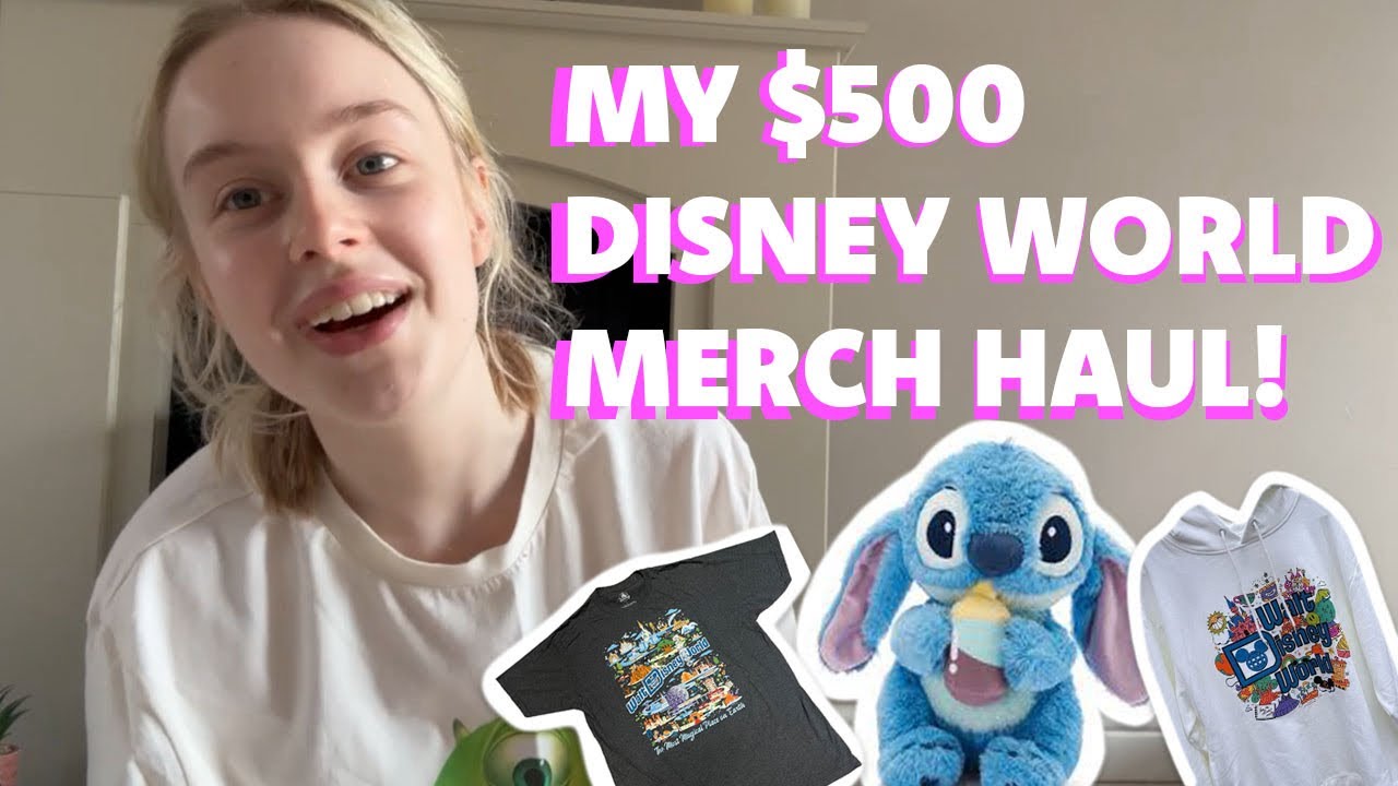 MY $500+ DISNEY WORLD MERCH HAUL!
