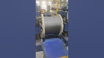 Manufacturing of Elevator Wire Rope Metal Products Produced in China