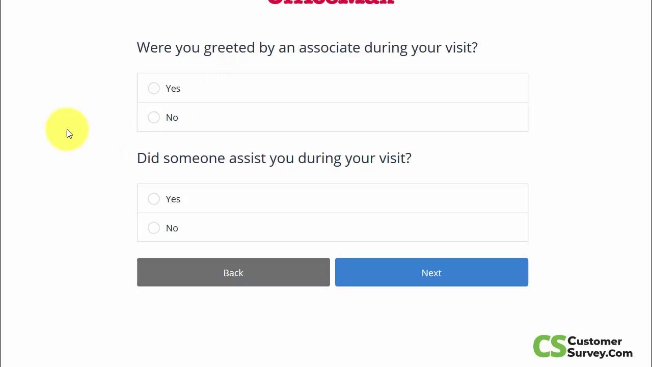 Office Depot Customer Satisfaction Survey 2023 YouTube