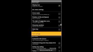 GO Keyboard Red Glow Theme screenshot 1