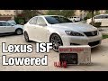 Lexus ISF Lowered - Swift Springs Review