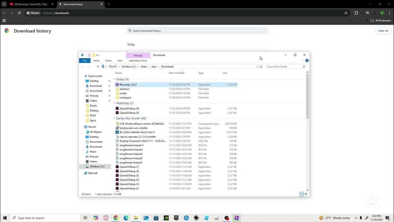 How to download bloxstrap to start exploiting in roblox youtube
