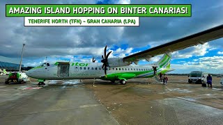REVIEW | Binter Canarias | Tenerife North (TFN) - Gran Canaria (LPA) | ATR 72-600 | Economy