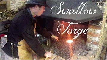How to forge a simple Beam Hook/ Nail hook. Beginners guide to Blacksmithing at Swallow forge