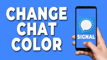 How to Change Chat Color/Background Wallpaper on Signal Private Messenger