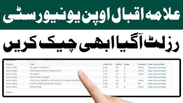 Aiou Results Autumn 2021 Announced | How to Check Result 2021 | Aiou Advertisement
