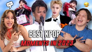 2023 was kinda wild... Waleka & Efra react to Best K-pop Moments of 2023