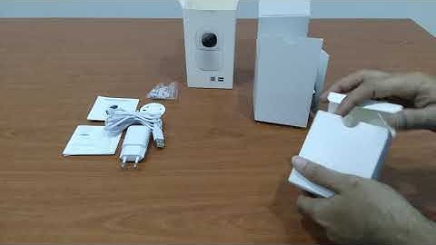 [UNI] - Đập hộp Camera IP Robot Wifi Uniarch T1L-2WT