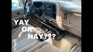 GM ZF6 Silverado CORE shifter install and review Duramax or 8.1