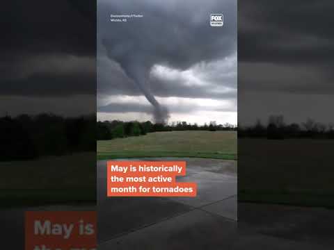 May Is The Most Active Month For Tornadoes In The U S