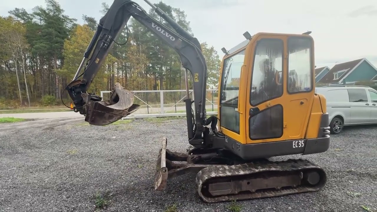 Minigrävare 3,5 ton Volvo EC35