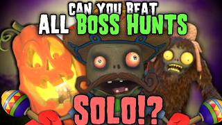 Can You Beat Every Garden Warfare 2 Boss Hunt Solo