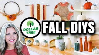 10 HIGH-END FALL Decor IDEAS from DOLLAR TREE 2021...Super Easy To Create!!!