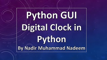 Digital Clock in Python|Using Date Time Function|tkinter