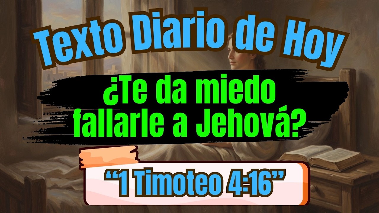 TEXTO DIARIO DE HOY | ¿Amas a Jehová o tu comodidad? 🛋️ | Sábado 24 de Enero 2026 👈 JW.ORG