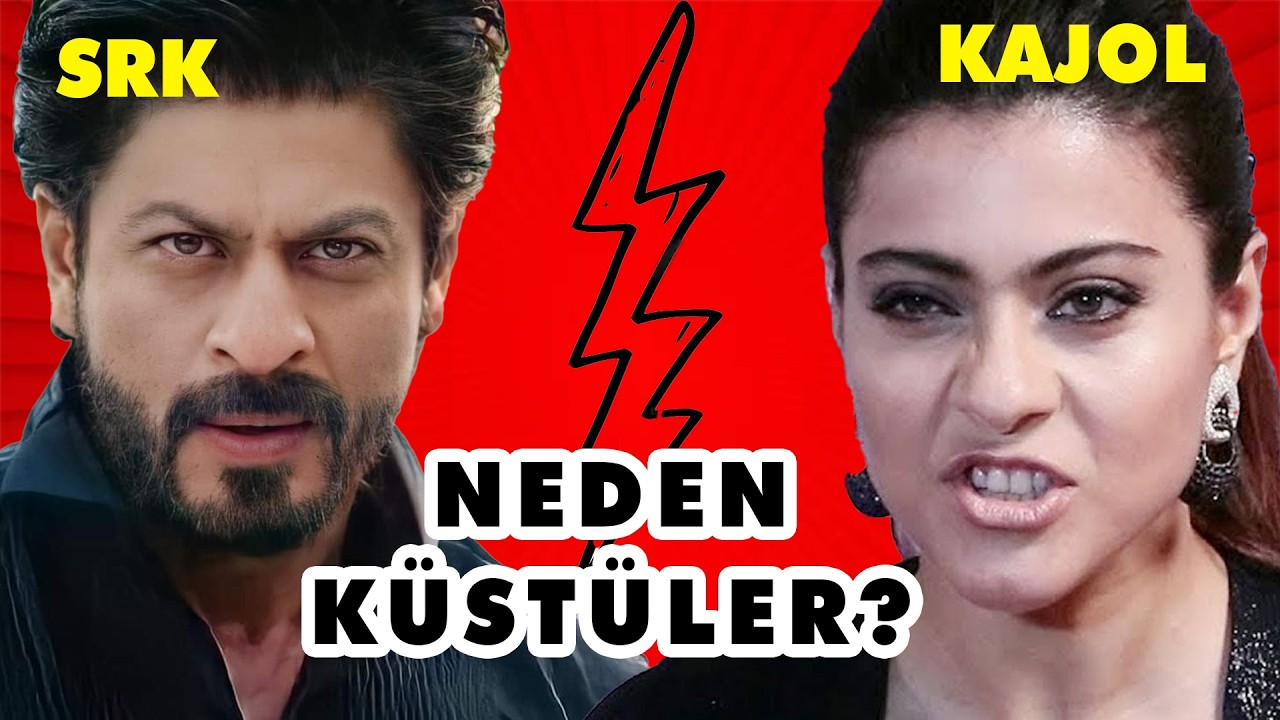 Shah Rukh Khan ve Kajol Neden Küstü? Yılların dostluğu bitti 😟 #shahrukhkahn #kajol #hintmagazin