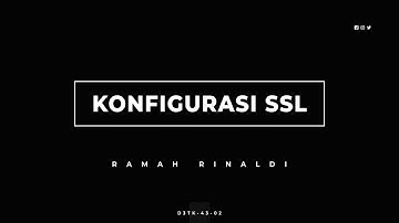 konfigurasi SSL | D3TK-43-02 Telkom University